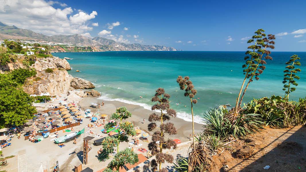 Andalusien Spanien Nerja hestevogn